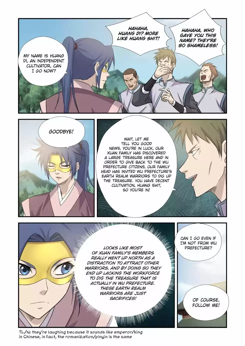 Heaven Defying Sword Chapter 395