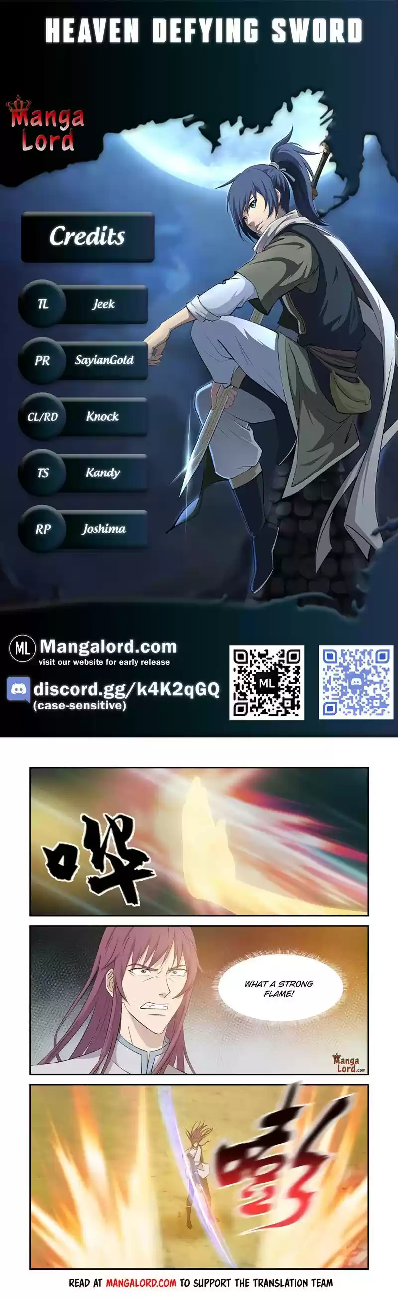 Heaven Defying Sword Chapter 397
