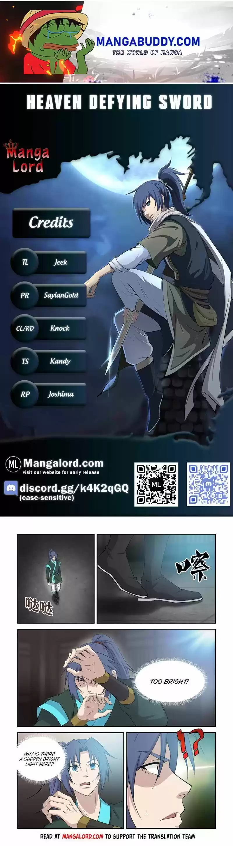 Heaven Defying Sword Chapter 413