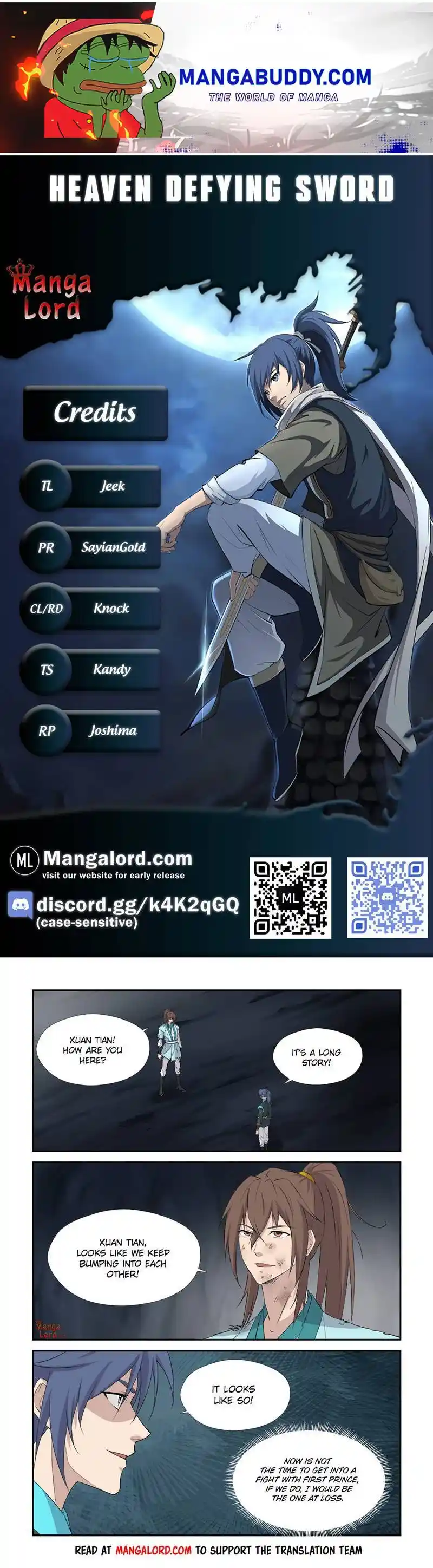 Heaven Defying Sword Chapter 414