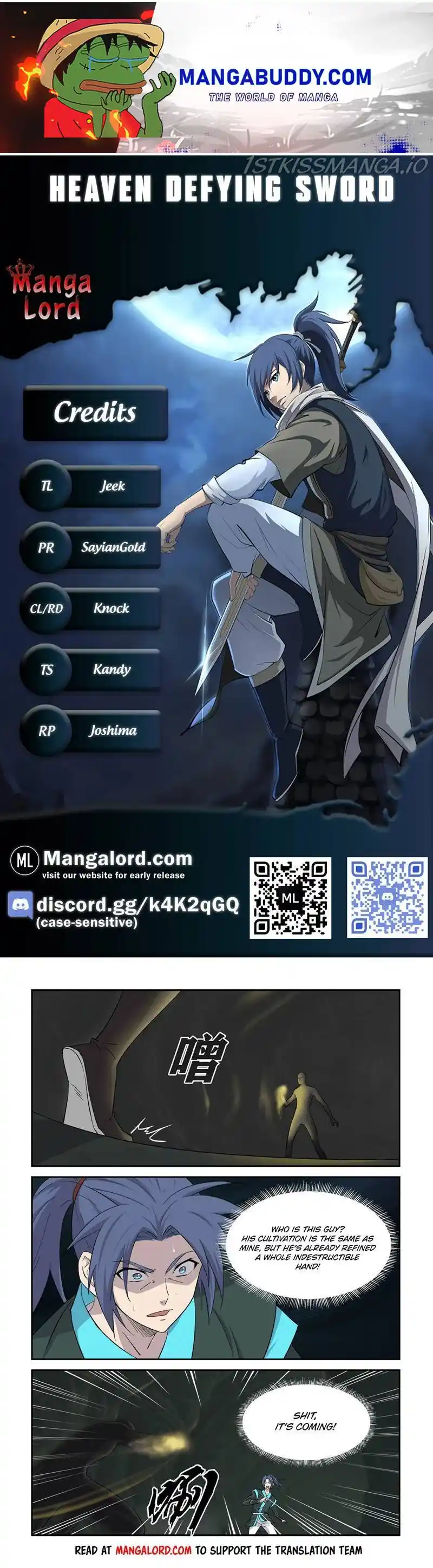 Heaven Defying Sword Chapter 416