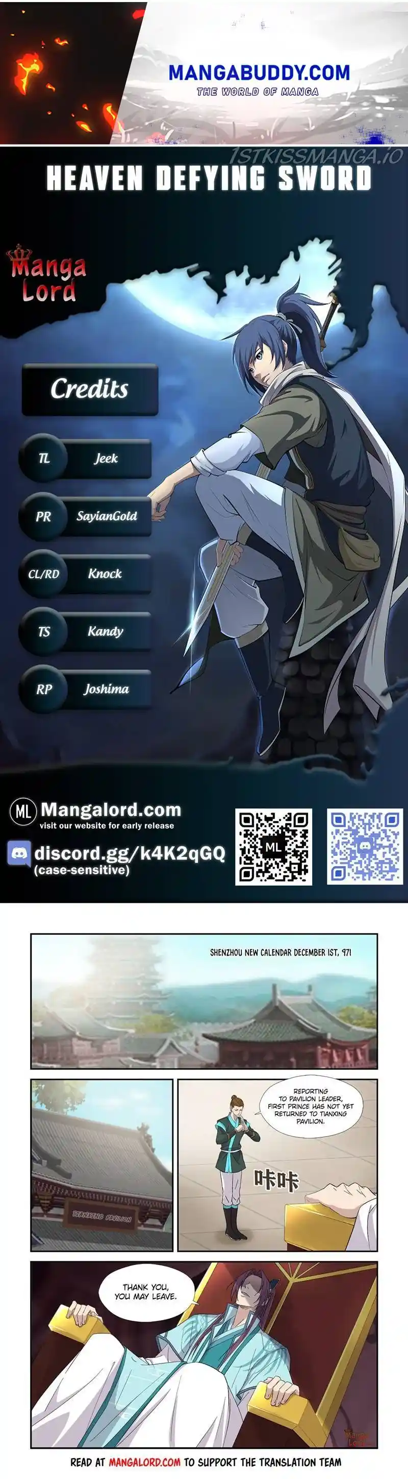 Heaven Defying Sword Chapter 418