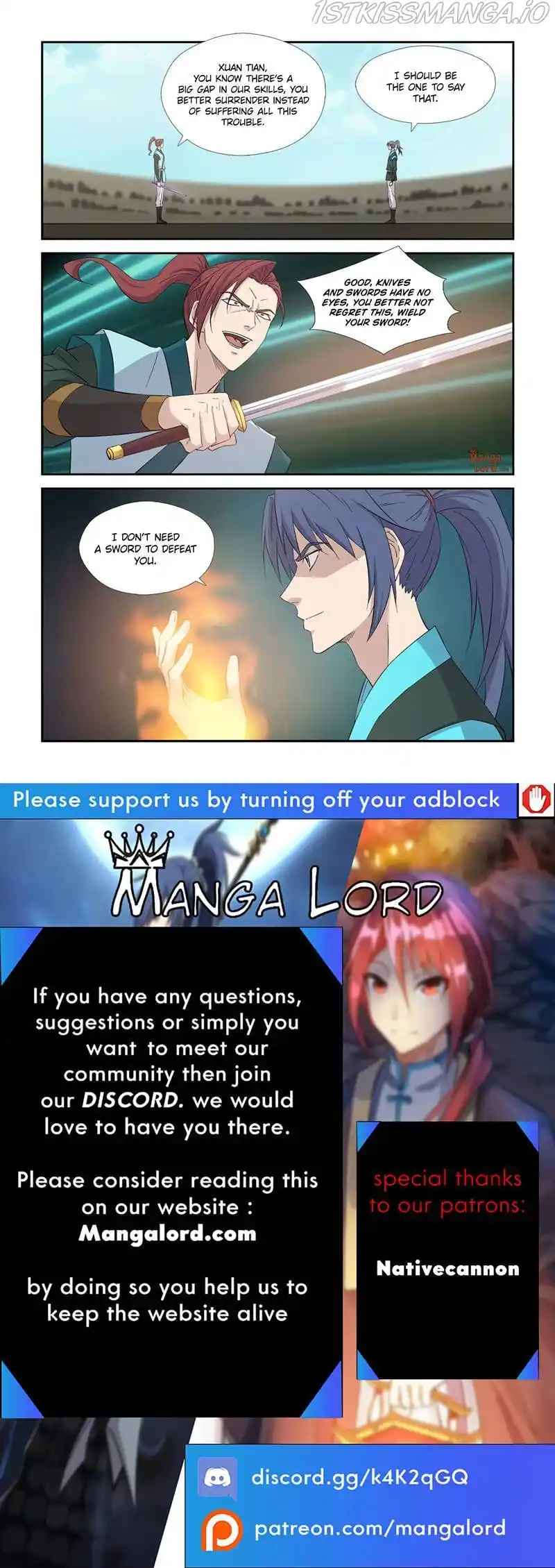 Heaven Defying Sword Chapter 418