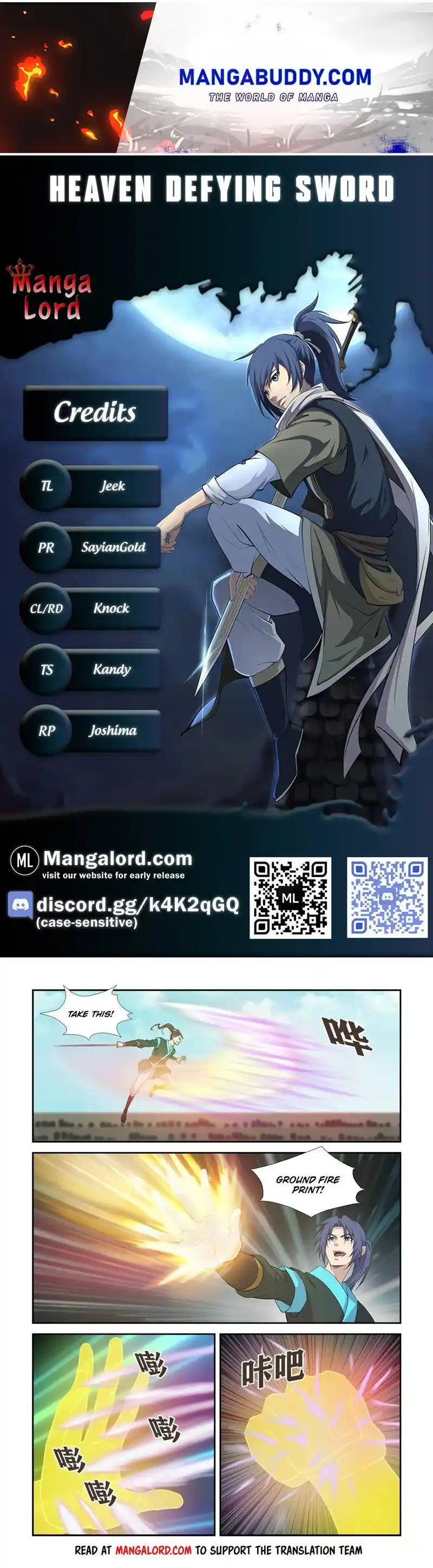 Heaven Defying Sword Chapter 419