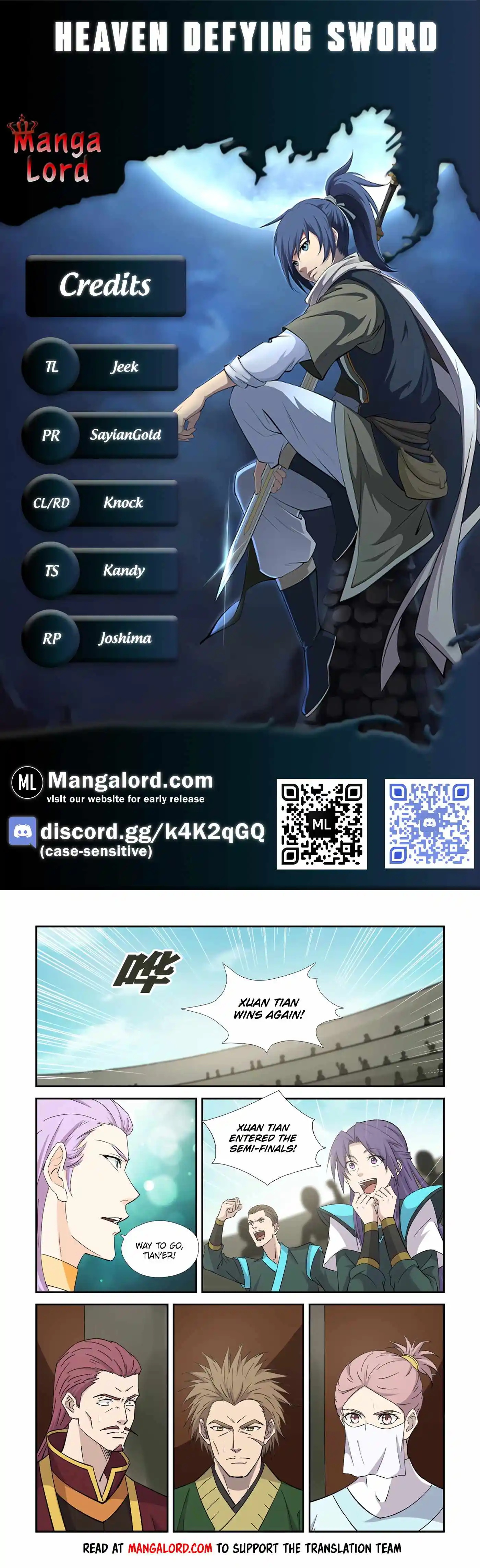 Heaven Defying Sword Chapter 421