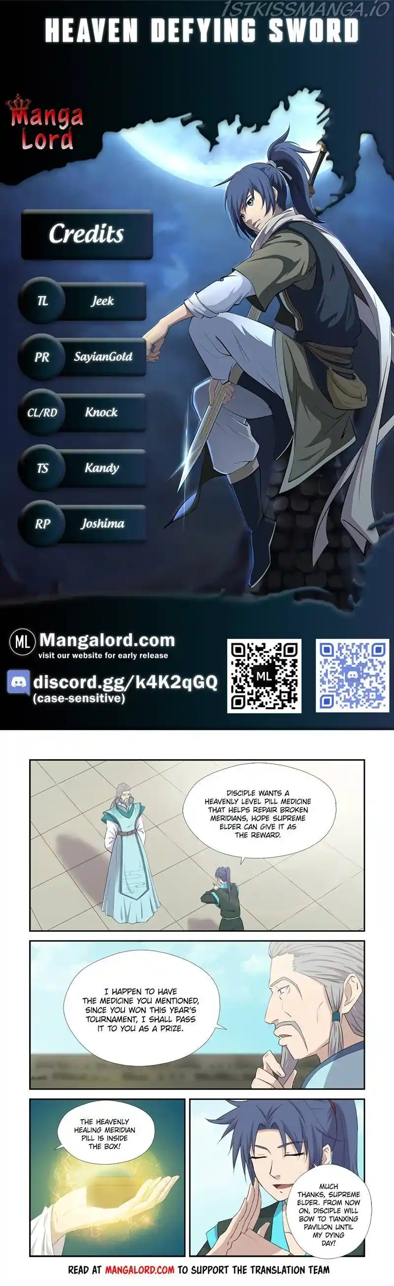 Heaven Defying Sword Chapter 424