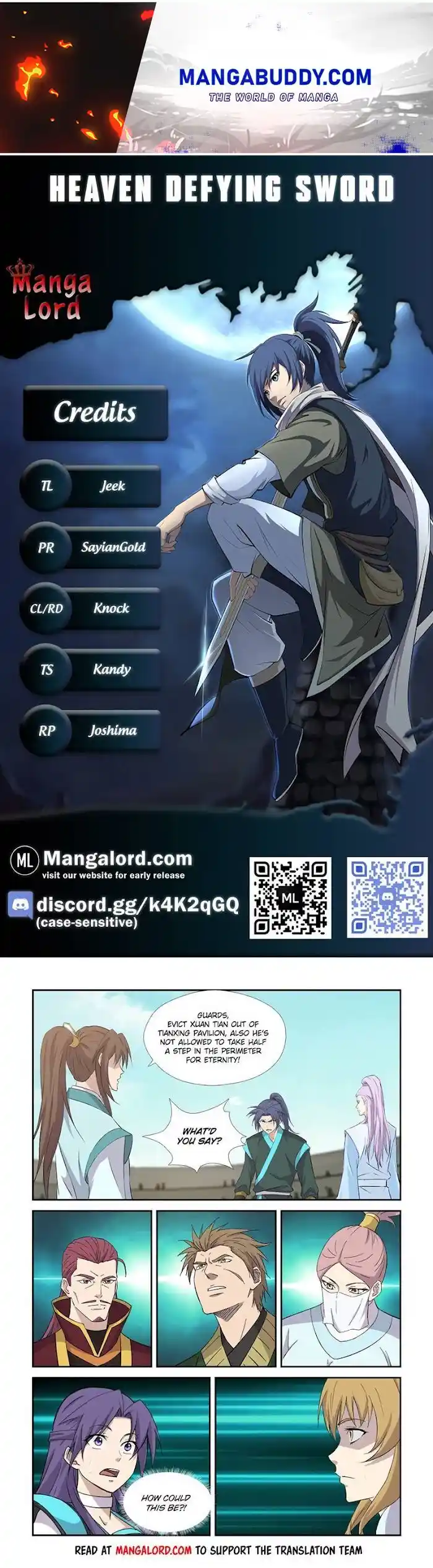 Heaven Defying Sword Chapter 425