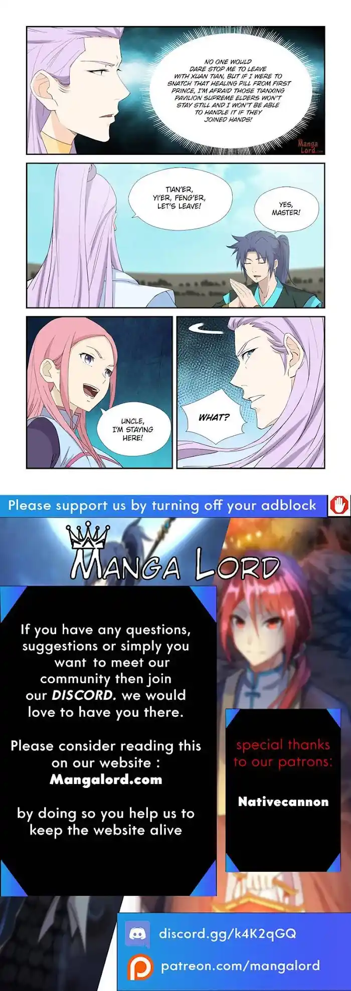 Heaven Defying Sword Chapter 425