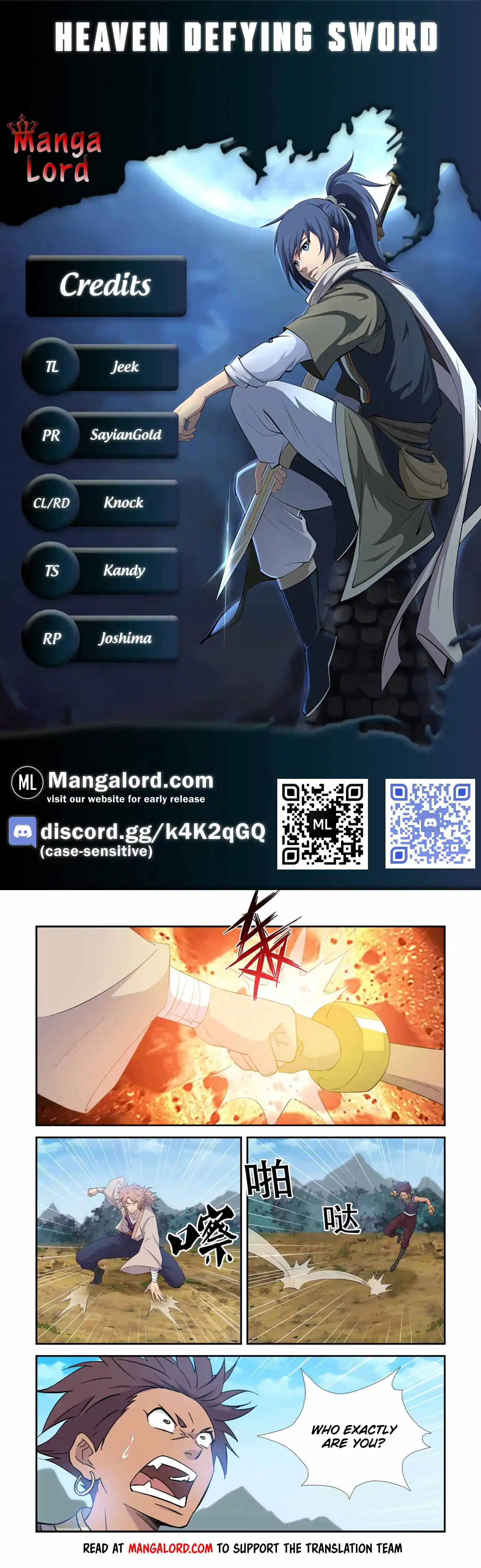 Heaven Defying Sword Chapter 434