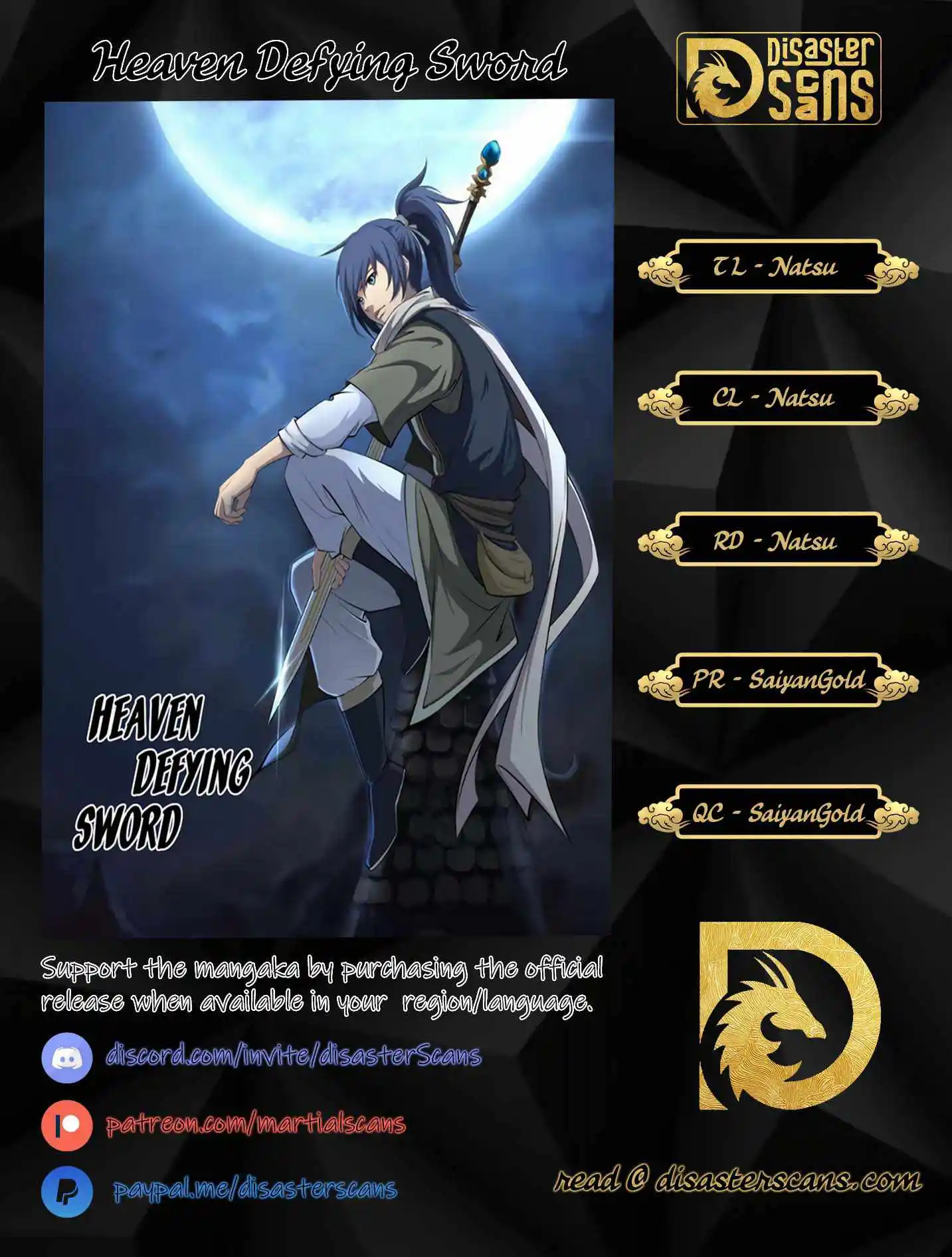 Heaven Defying Sword Chapter 455