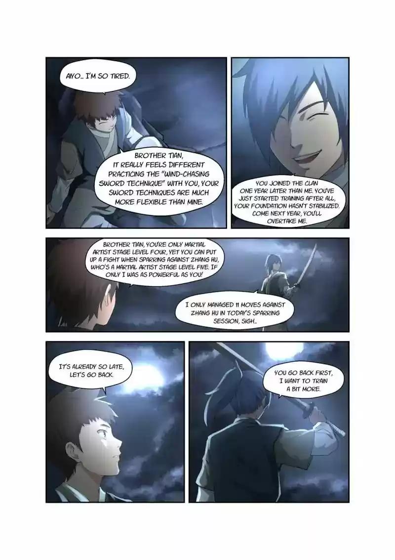 Heaven Defying Sword Chapter 6: Cold Pool and a Sword's Shadow