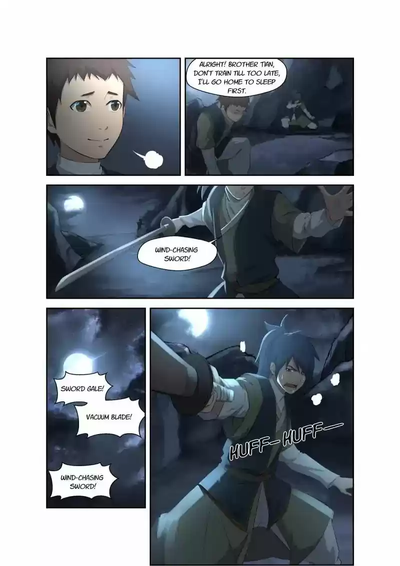 Heaven Defying Sword Chapter 6: Cold Pool and a Sword's Shadow