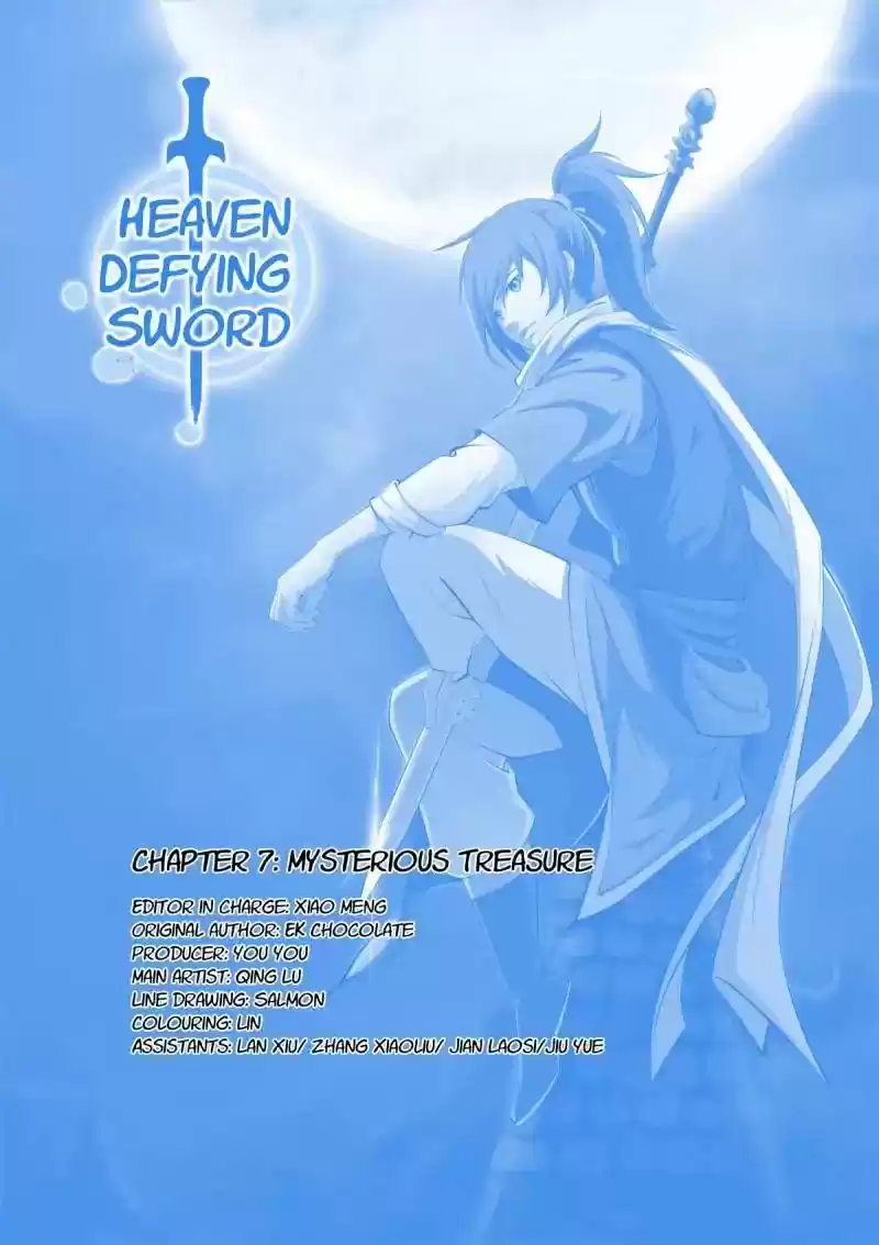Heaven Defying Sword Chapter 7: Mysterious Treasure