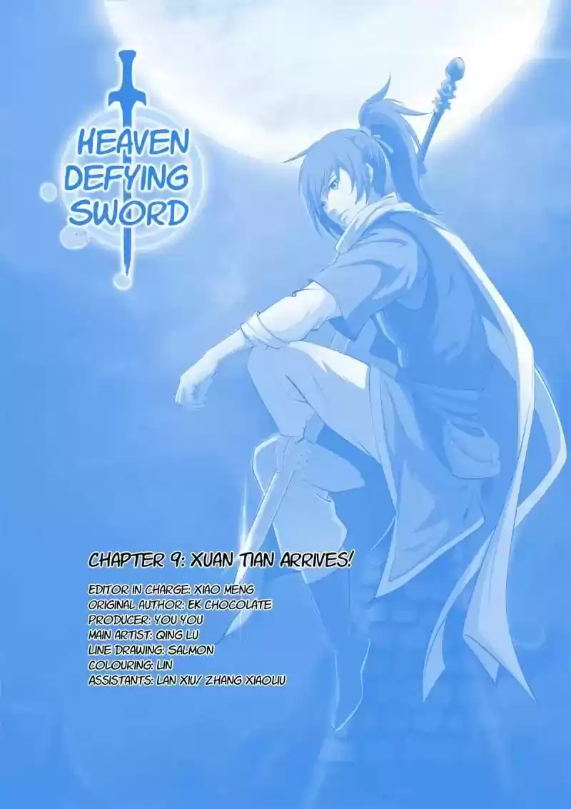 Heaven Defying Sword Chapter 9: Xuan Tian Arrives!