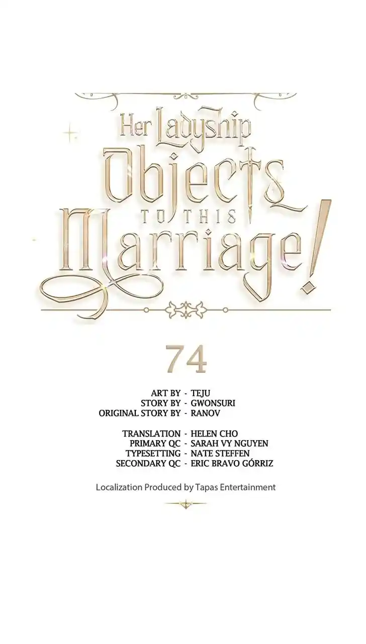 Her Ladyship Objects to this Marriage! Ch.074