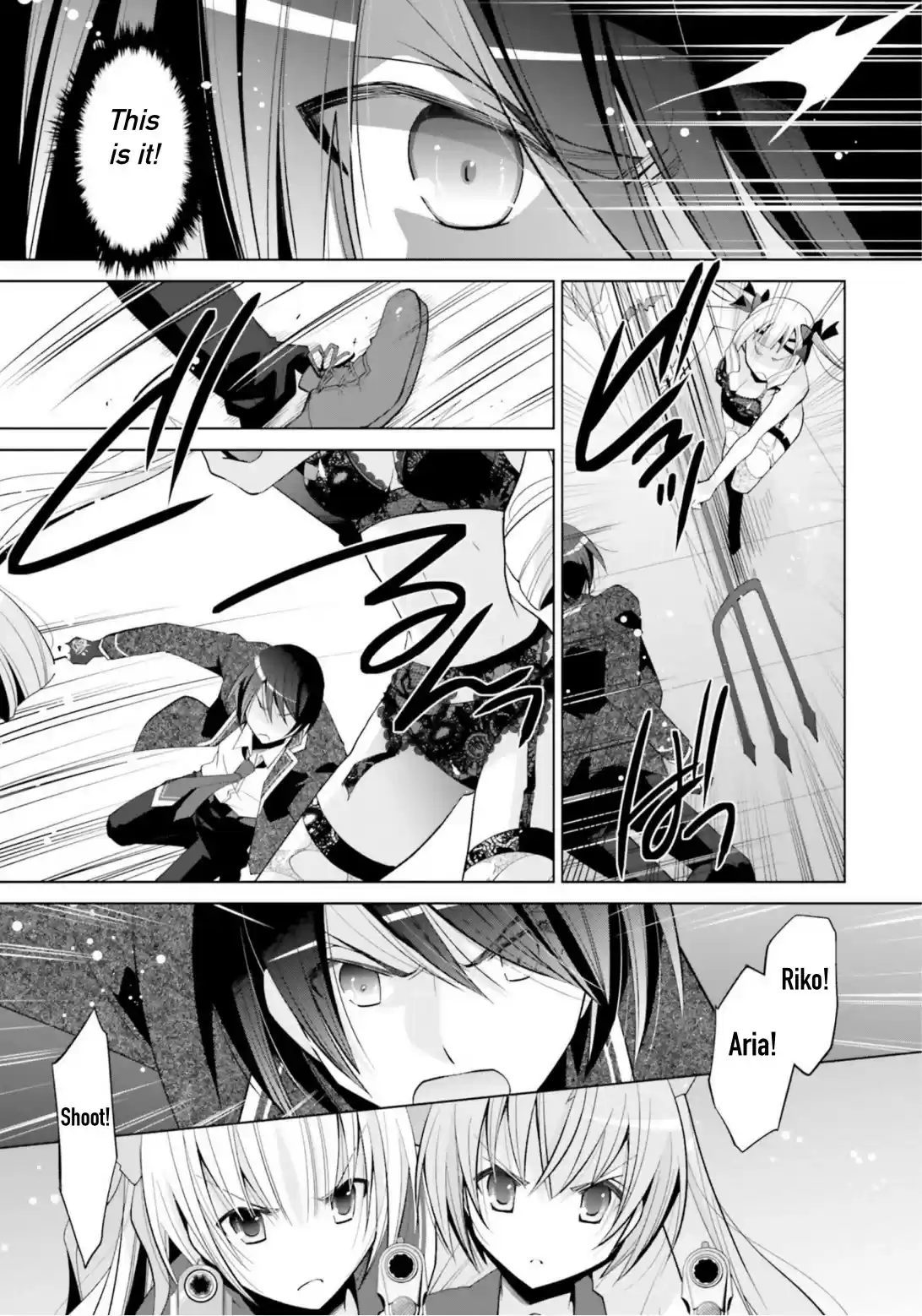 Hidan No Aria Chapter 111: The Real Riko