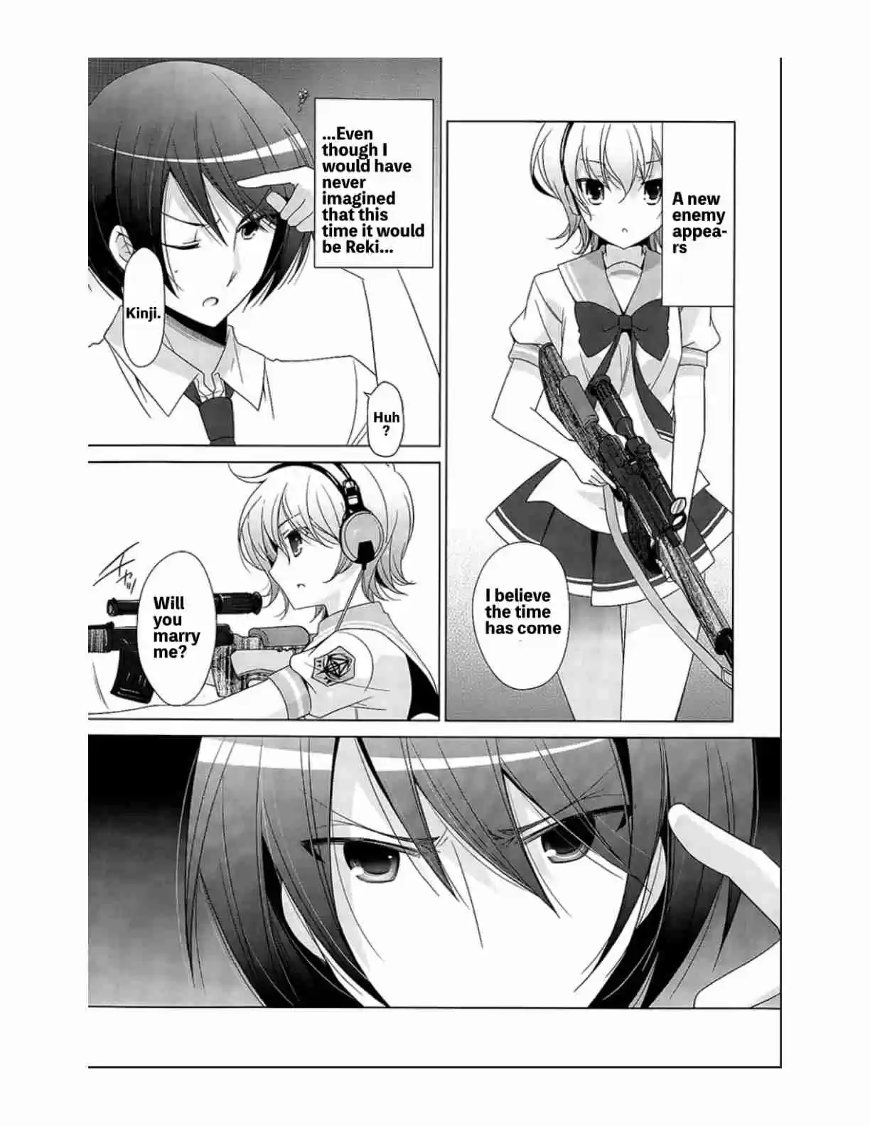 Hidan no Aria Vol. 13 Ch. 69 Marriage Proposal