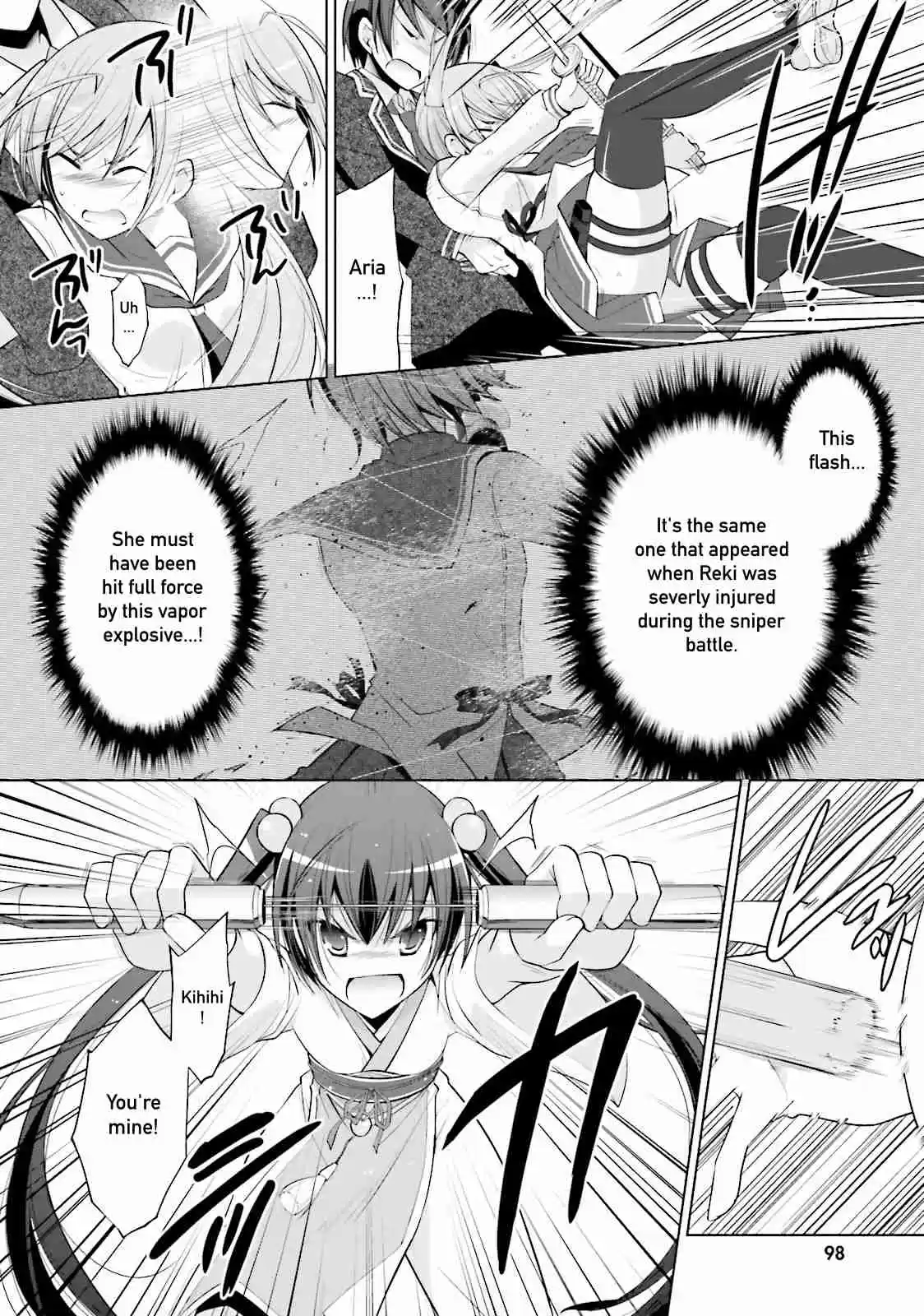 Hidan no Aria Vol. 15 Ch. 85 Hurry up!