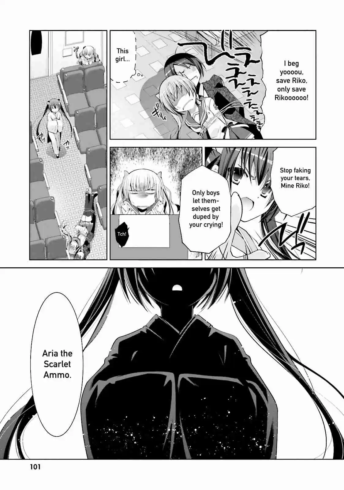 Hidan no Aria Vol. 15 Ch. 85 Hurry up!