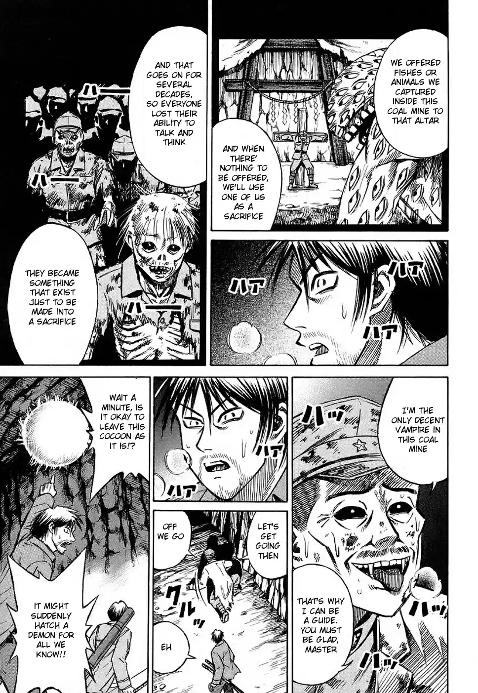 Higanjima Vol. 14 Ch. 123 Cocoon