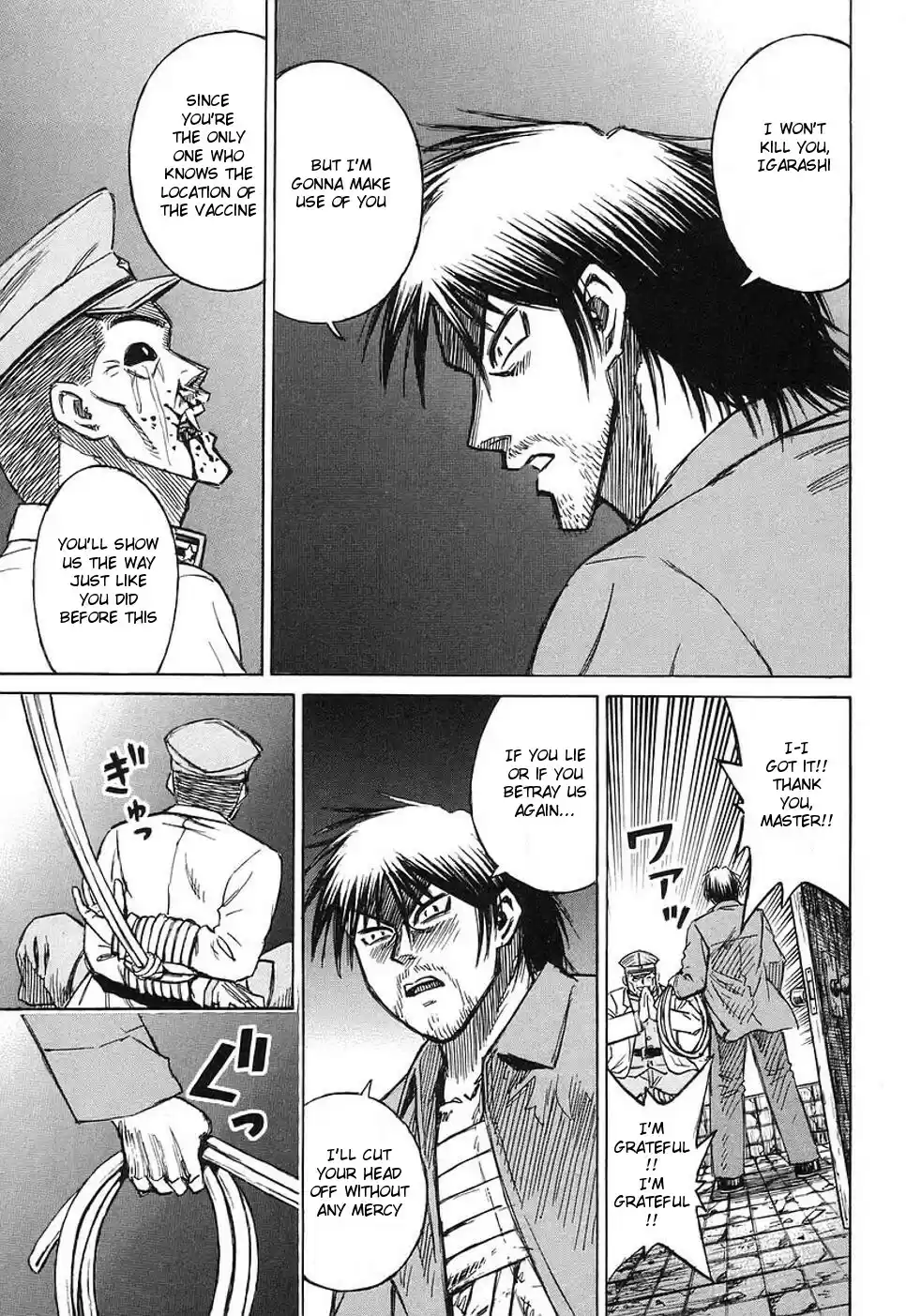 Higanjima Vol. 15 Ch. 140 Stupid Laugh