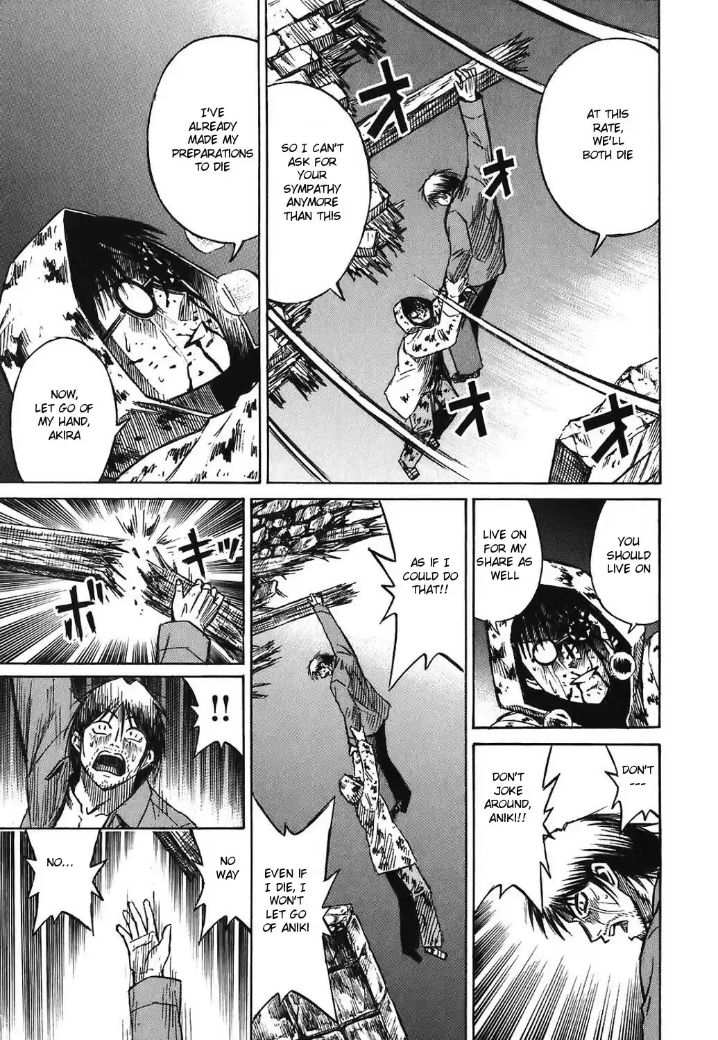 Higanjima Vol. 18 Ch. 168 Fall