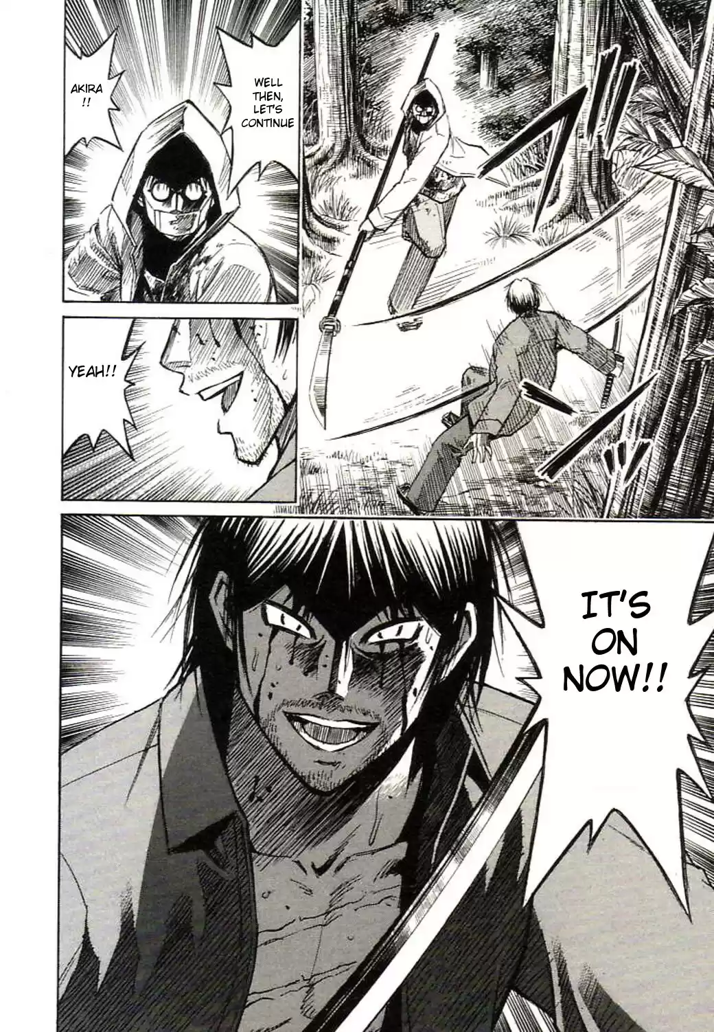 Higanjima Vol.17 Chapter 161: Akira's Power