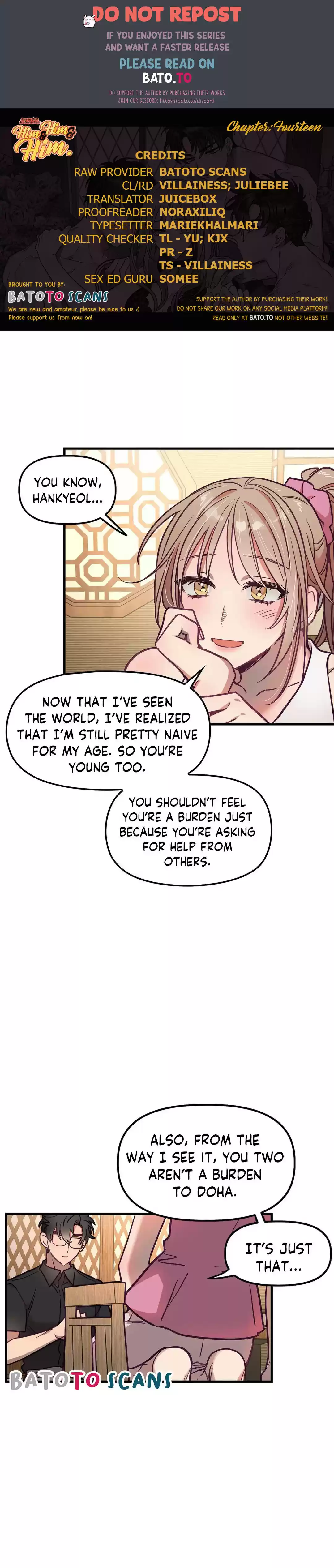 Him & Him & Him Chapter 14