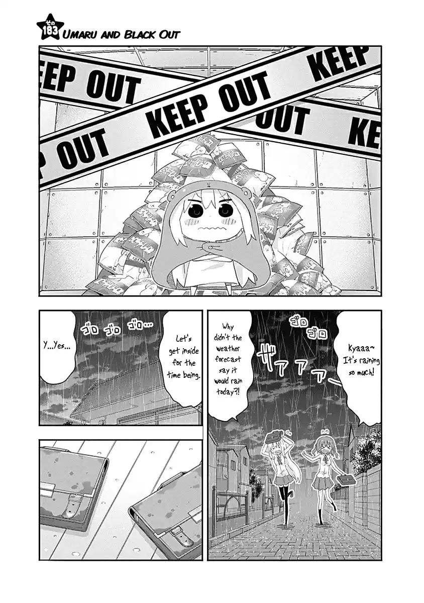 Himouto! Umaru chan Ch. 183 Umaru and Black Out
