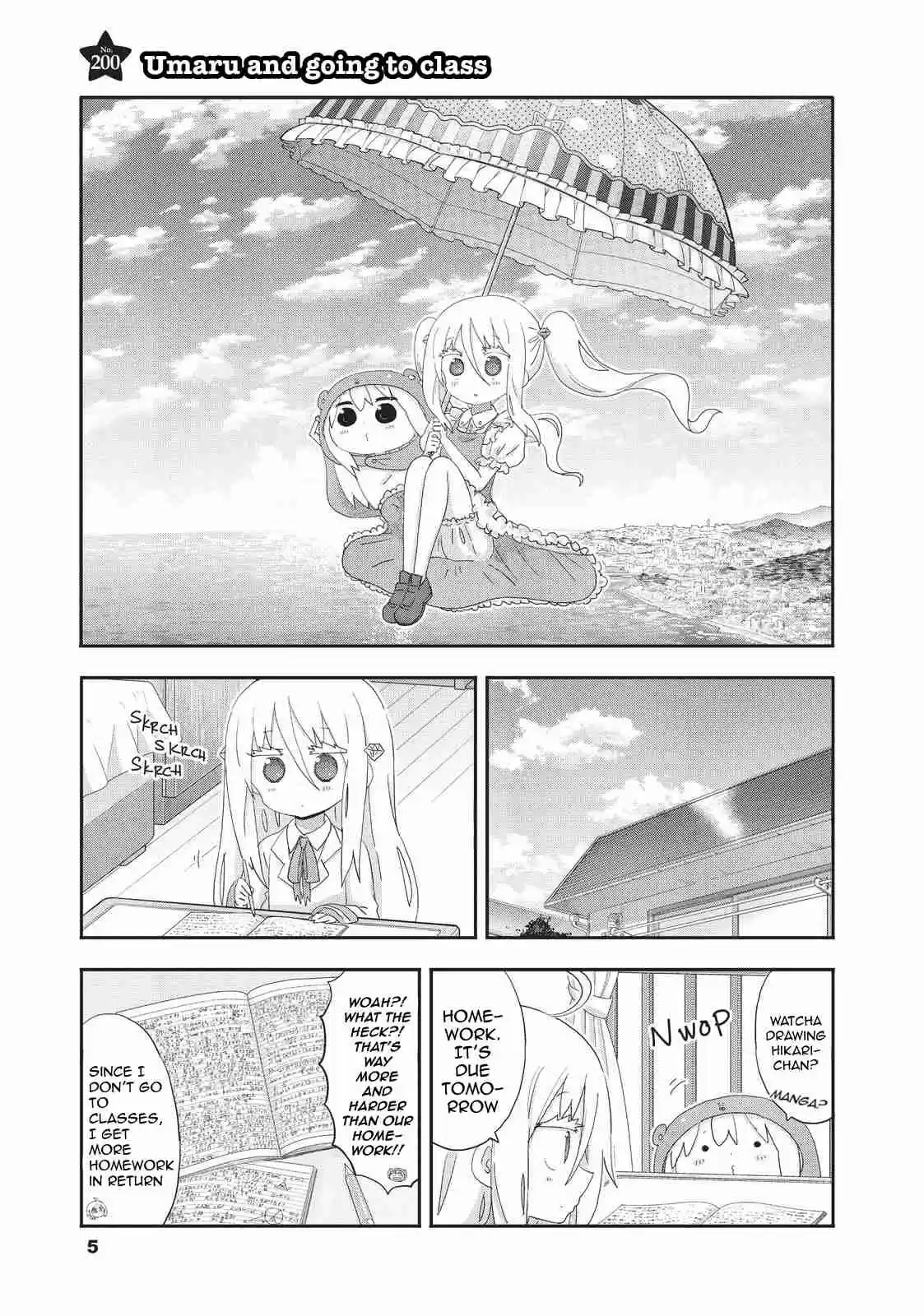 Himouto! Umaru chan Vol. 12 Ch. 200 Umaru and Going To Class