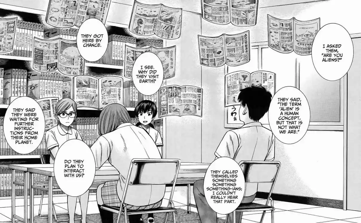 Hinamatsuri Ch. 79 The Girl Who Encountered a UFO