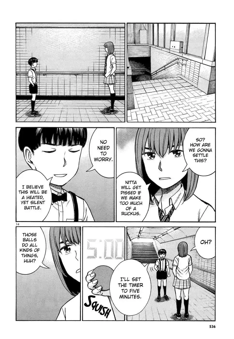 Hinamatsuri Ch. 83 The Silent Superhuman Showdown
