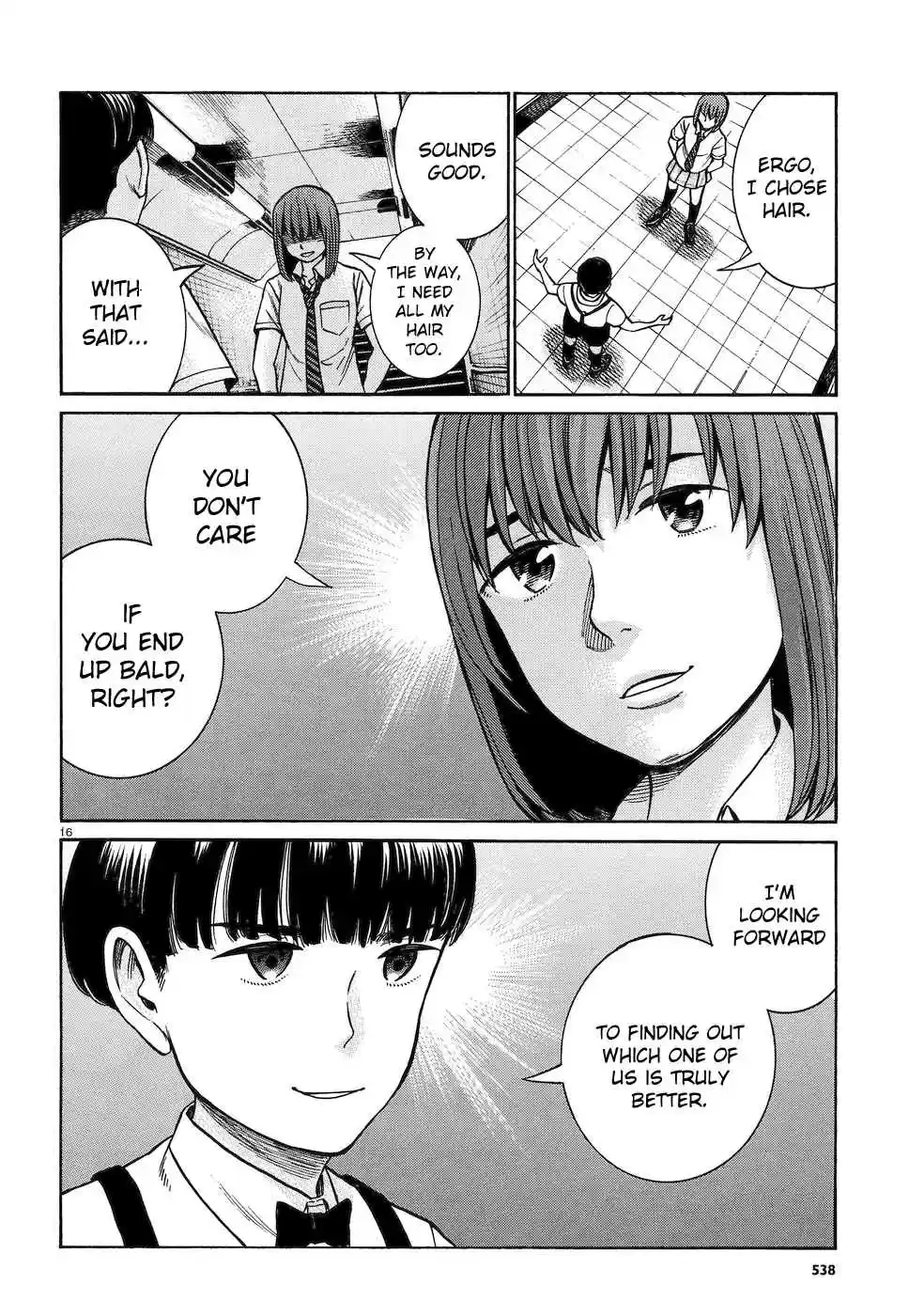 Hinamatsuri Ch. 83 The Silent Superhuman Showdown