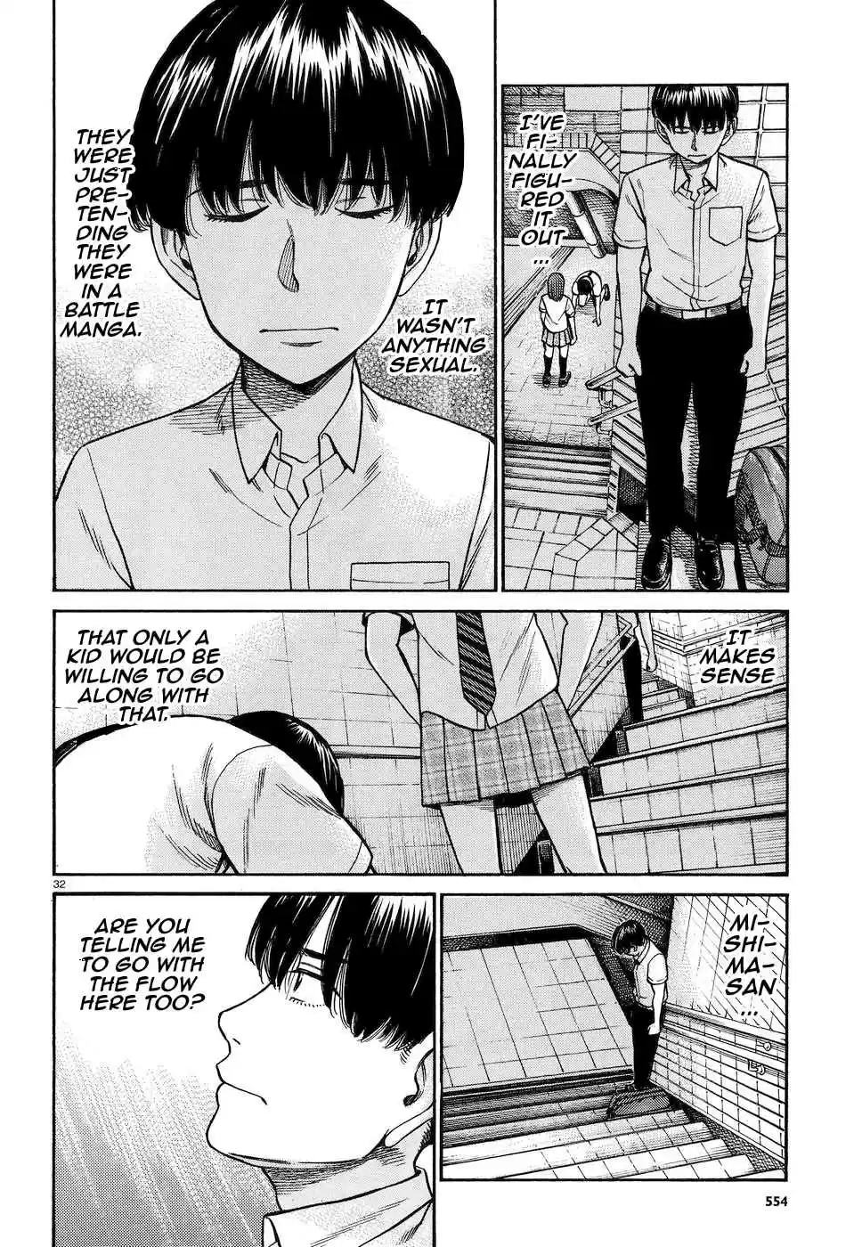 Hinamatsuri Ch. 83 The Silent Superhuman Showdown