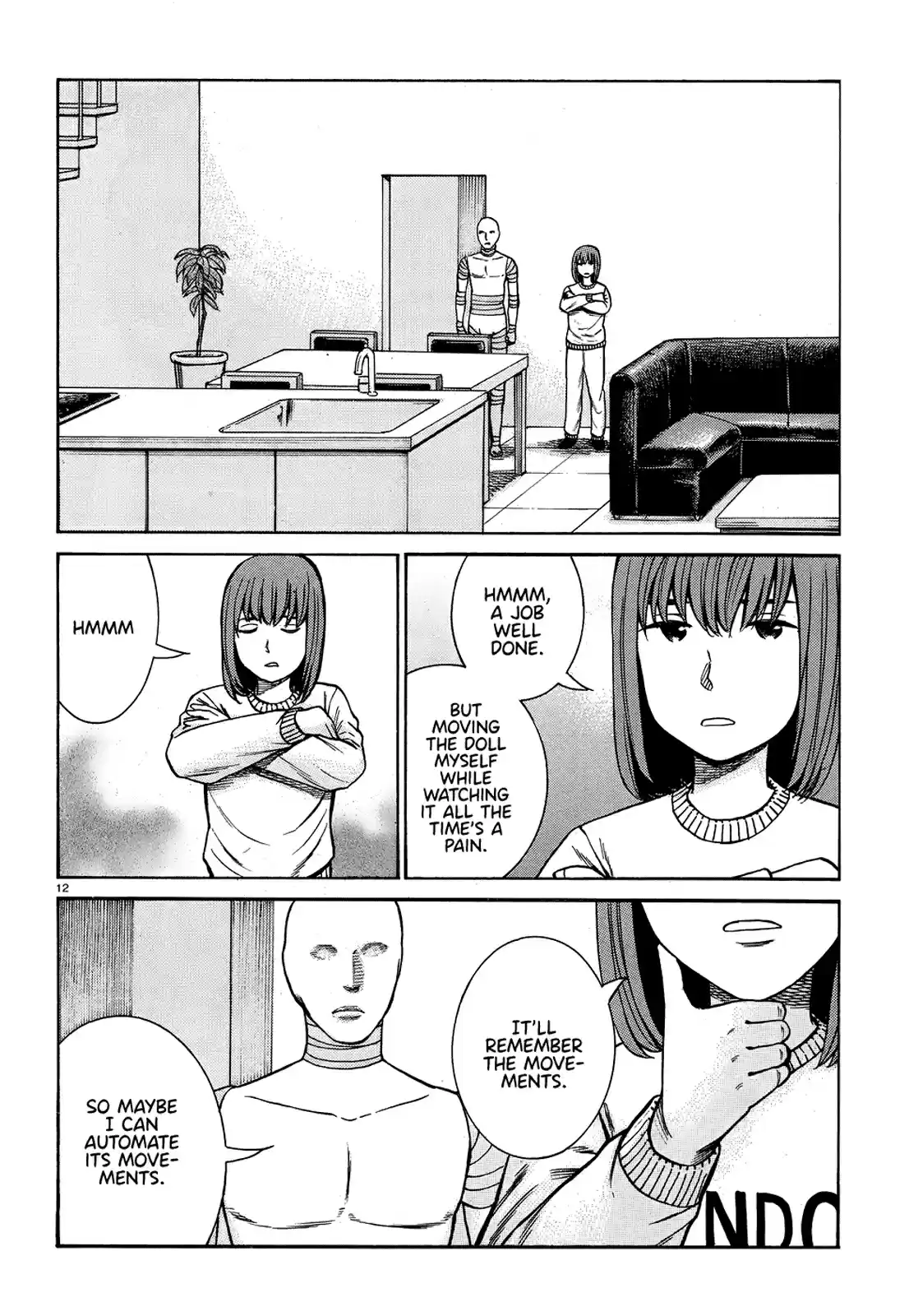 Hinamatsuri Ch. 89 This is how I play with dolls