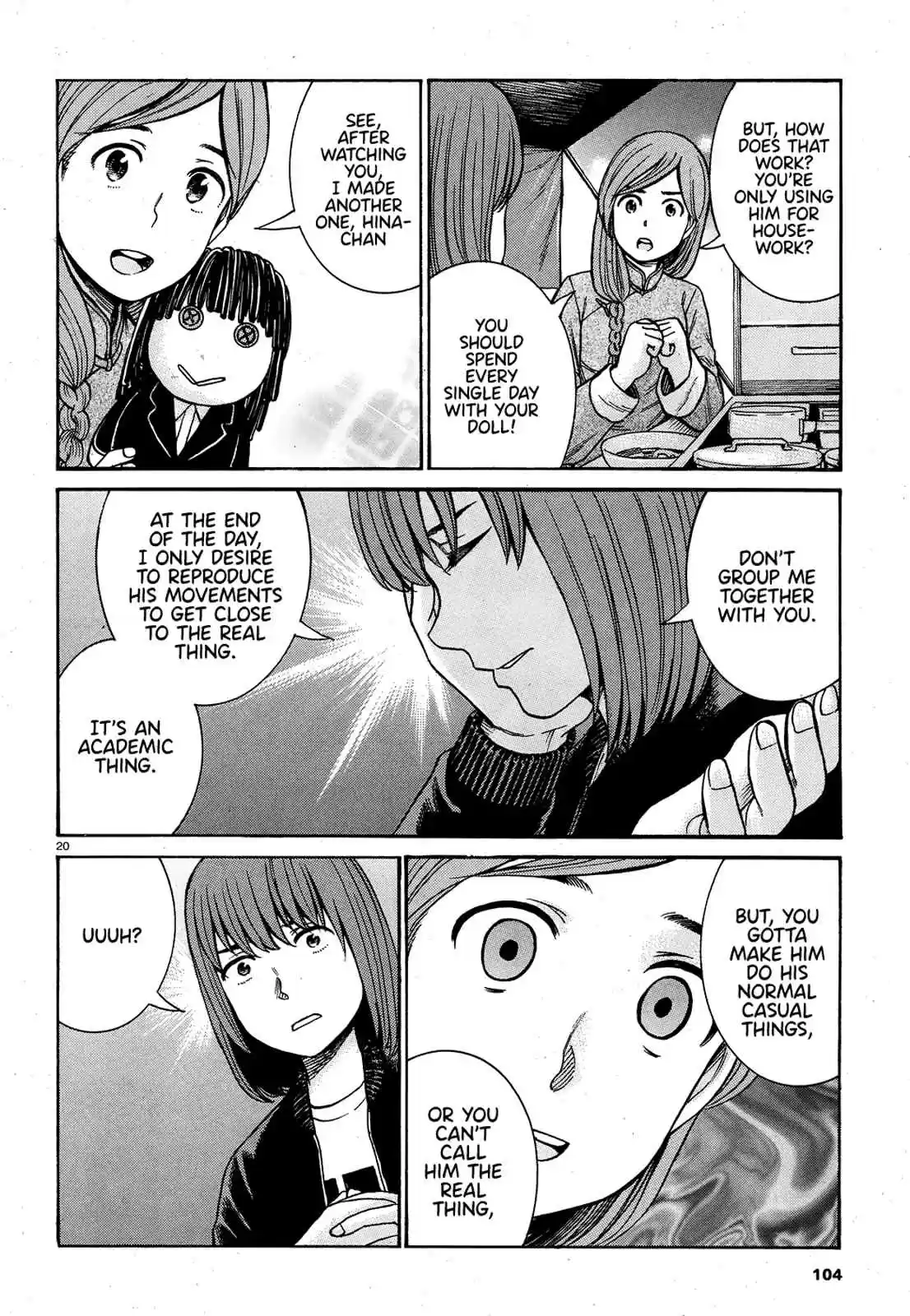 Hinamatsuri Ch. 89 This is how I play with dolls