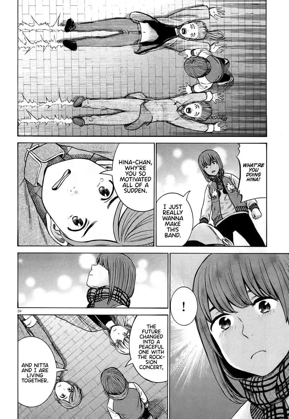 Hinamatsuri Ch. 90 Rocksion Will Change The World