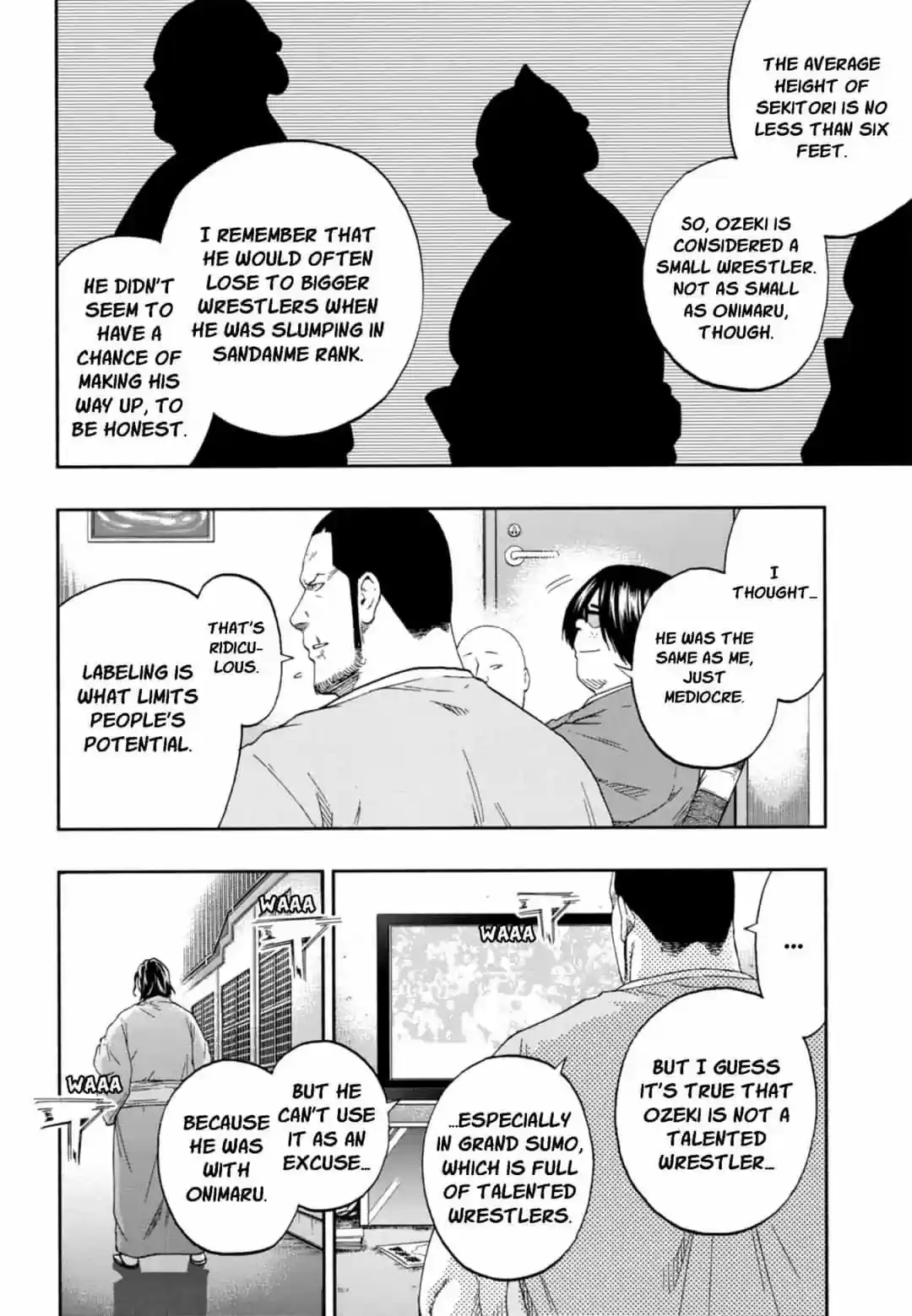 Hinomaru Zumou Chapter 241: Onimaru Konitsuna and Taroutachi Shinya