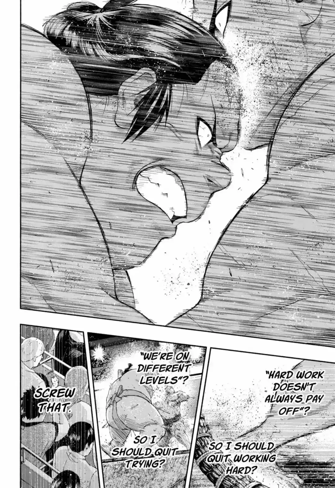 Hinomaru Zumou Chapter 241: Onimaru Konitsuna and Taroutachi Shinya