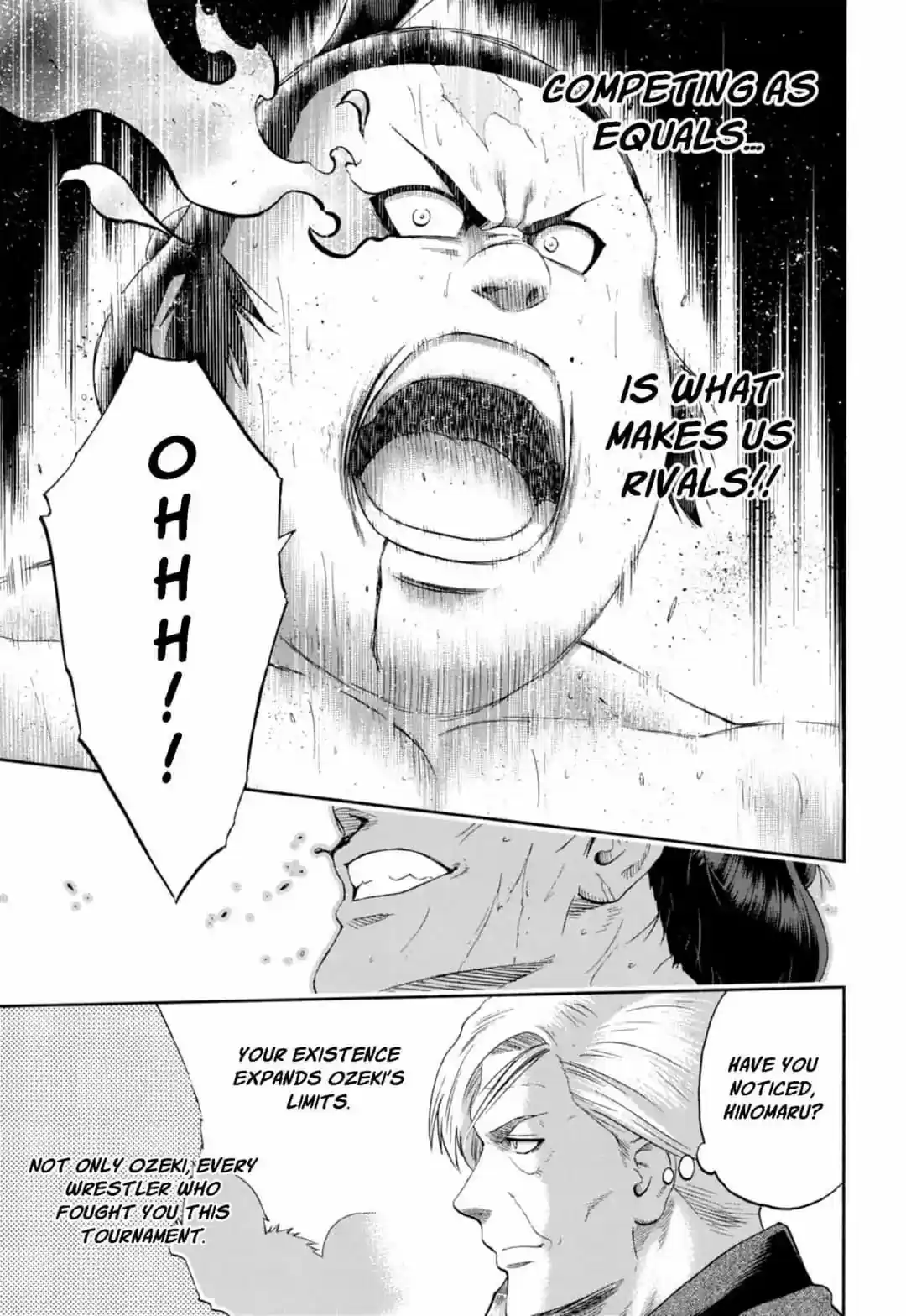 Hinomaru Zumou Chapter 241: Onimaru Konitsuna and Taroutachi Shinya