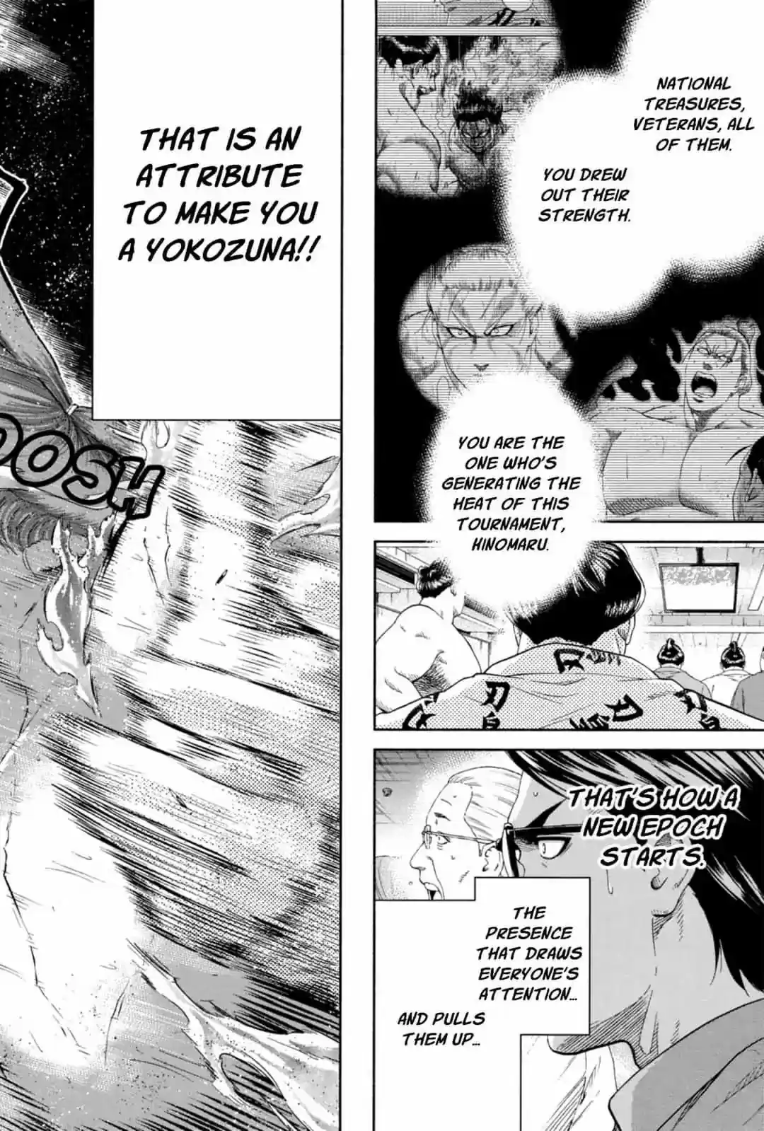 Hinomaru Zumou Chapter 241: Onimaru Konitsuna and Taroutachi Shinya