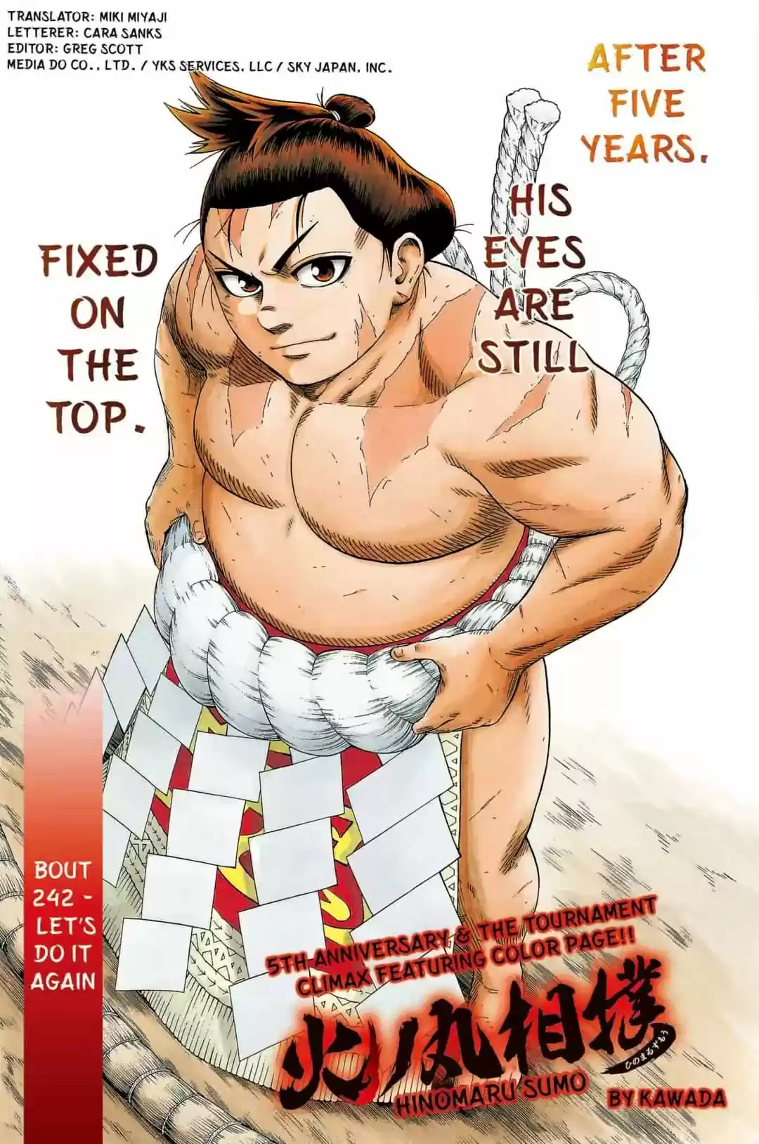 Hinomaru Zumou Chapter 242: Let's Do It Again
