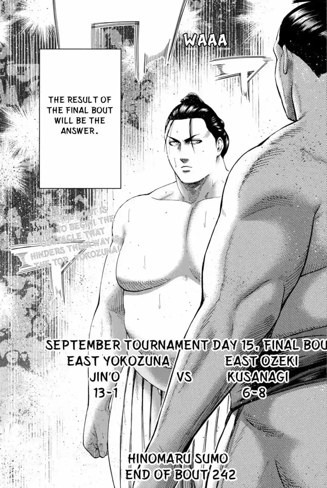 Hinomaru Zumou Chapter 242: Let's Do It Again