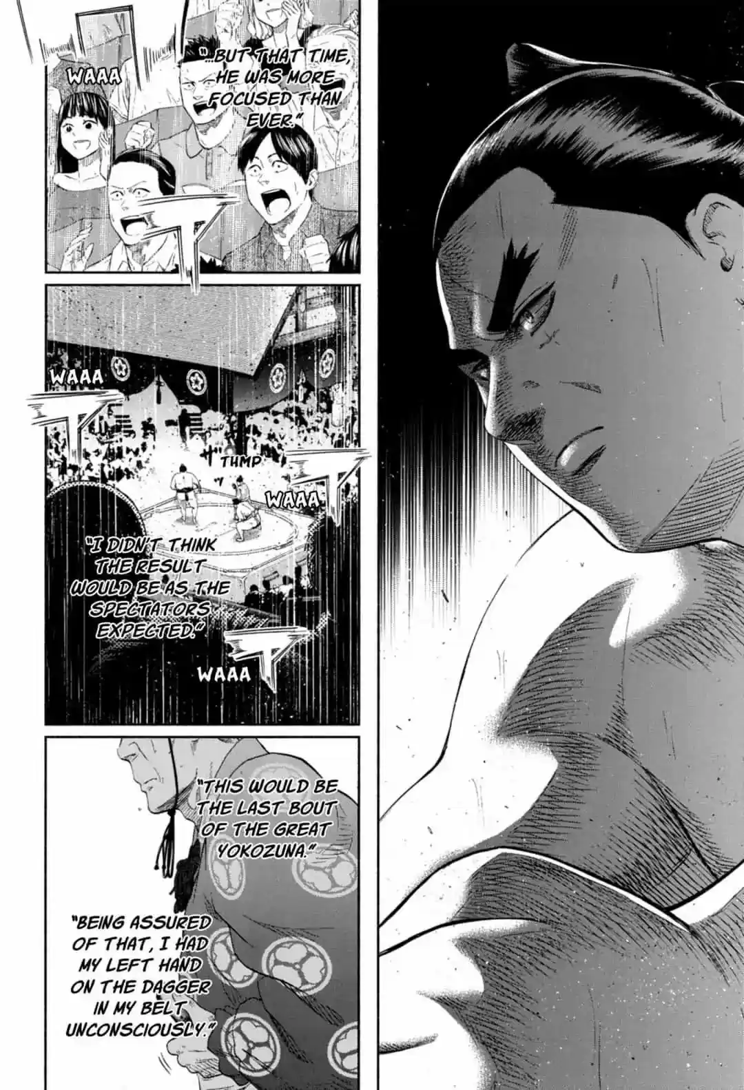 Hinomaru Zumou Chapter 243: Human Beings in the Sumo Ring