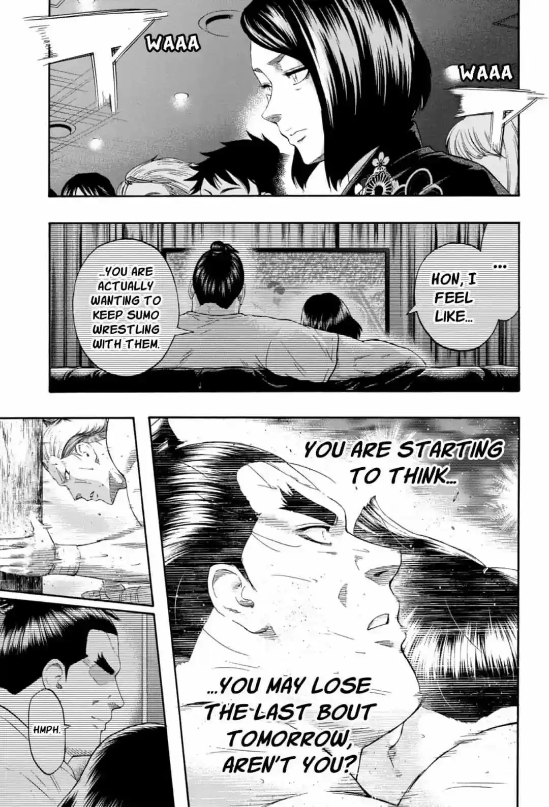 Hinomaru Zumou Chapter 243: Human Beings in the Sumo Ring
