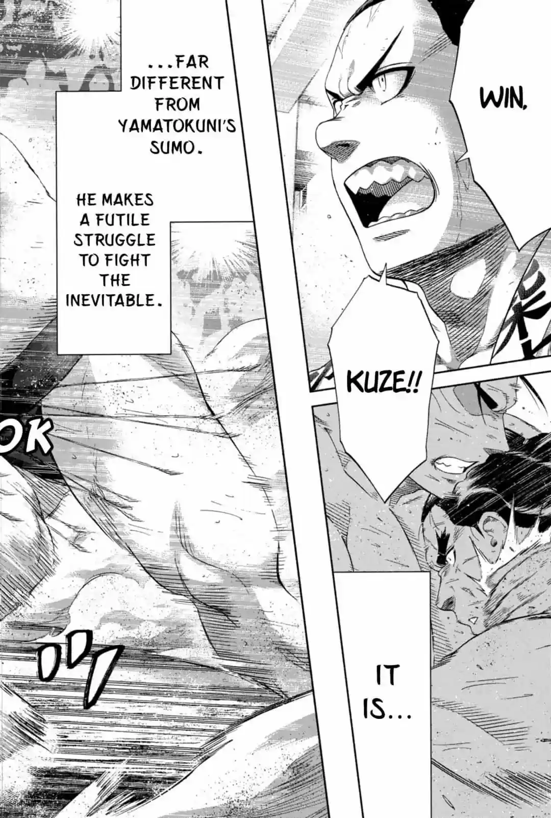 Hinomaru Zumou Chapter 244: Jin'o And The National Treasures