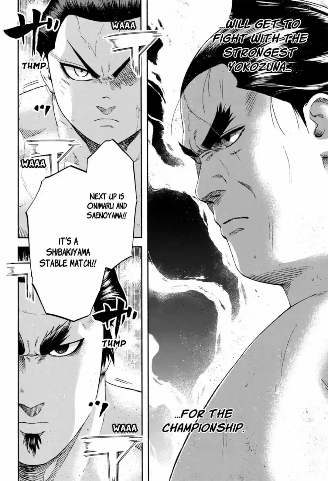 Hinomaru Zumou Chapter 245: Onimaru Kunitsuna And Norihiro Saenoyama