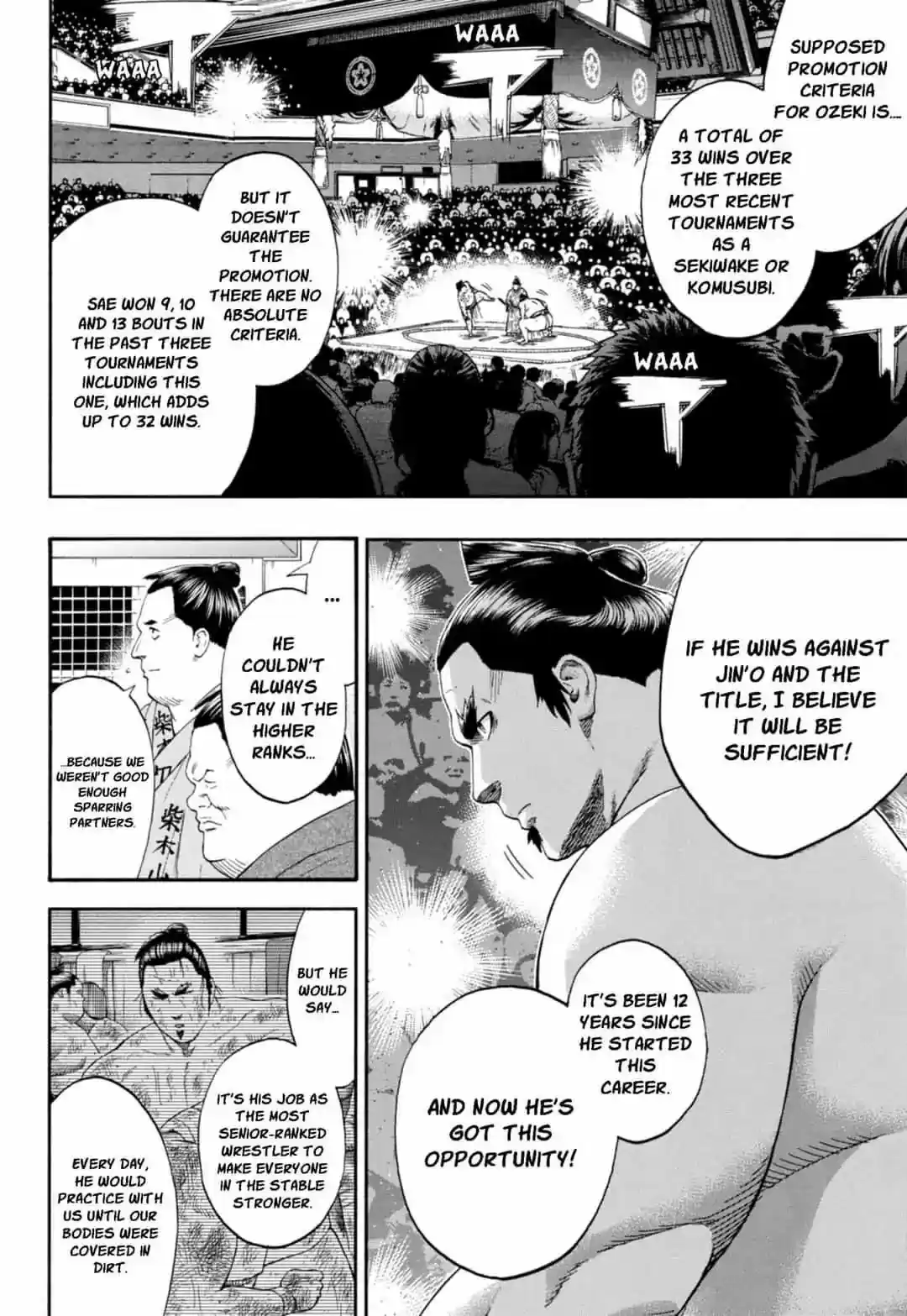 Hinomaru Zumou Chapter 245: Onimaru Kunitsuna And Norihiro Saenoyama