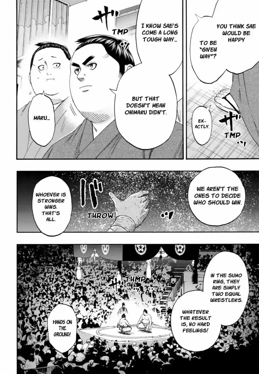 Hinomaru Zumou Chapter 245: Onimaru Kunitsuna And Norihiro Saenoyama