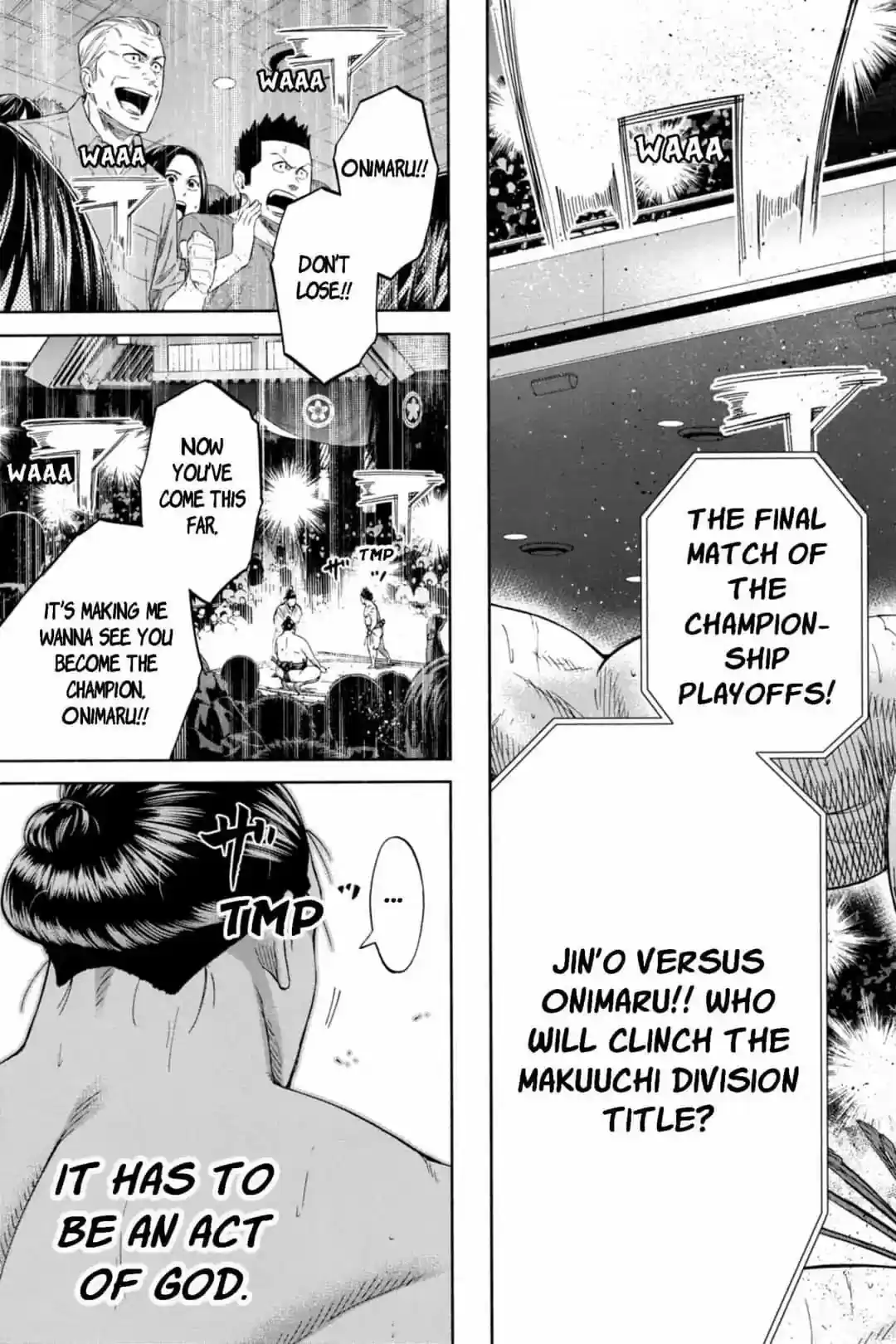 Hinomaru Zumou Chapter 247: Onimaru Kunitsuna And Jin's O, Again